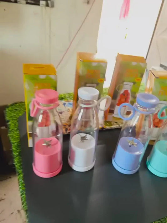 420 ML- Portable USB Rechargeable Juicer Mini Juice Extractor