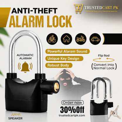 Anti-Theft Alarm Lock