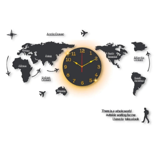 WORLD WALL CLOCK