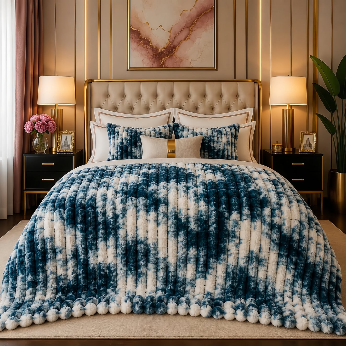 Luxury Puffy Ac blanket (DZN 106)