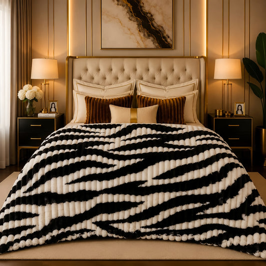 Luxury Puffy Ac blanket (DZN 097)