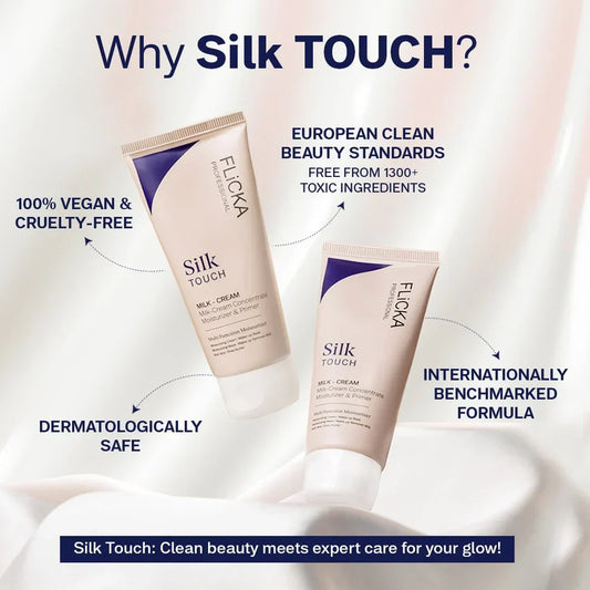 ✨ Flicka Silk Touch | Concentrate – Primer & Moisturizer 💧✨