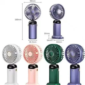 Battery Operated Mini Portable Fan, Lightweight Handheld Fan - Ideal for Office, Outdoor, Traveling and Camping - Stay Cool Anytime