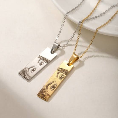 Personalized Eye Necklace