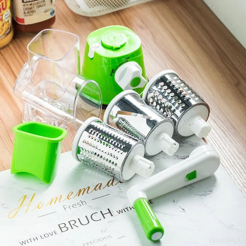 Manual 3 in 1 Vegetable Cutter & Slicer multifunctional