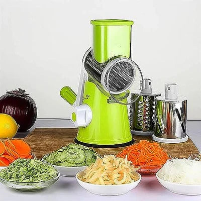 Manual 3 in 1 Vegetable Cutter & Slicer multifunctional